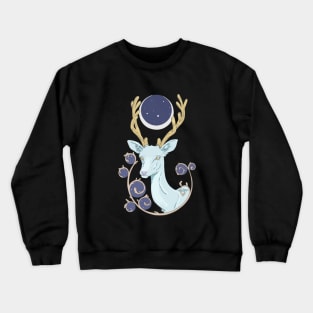 The white stag Crewneck Sweatshirt